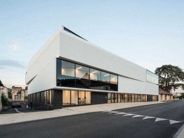 Réalisation du Centre d'hébergement et d'accueil international (CHAI) de Cahors par l'architecte Antonio Virga