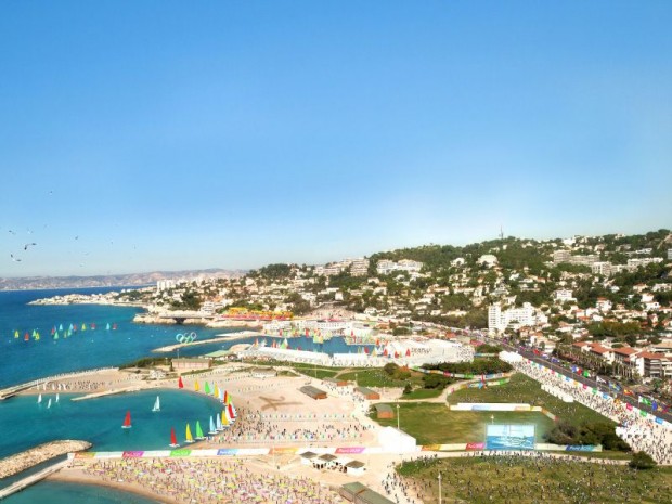 Site JO Paris 2024 : la Marina à Marseille dédiée aux compétitions de voile  