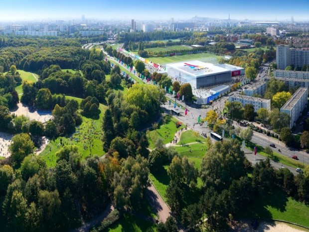 Site Paris 2024 : centre de water-polo à Marville (Seine-Saint-Denis) 