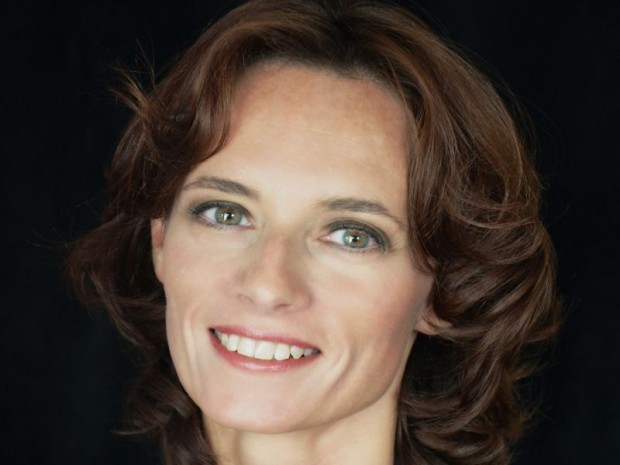 Isabelle Alfano, directrice du salon Intermat 