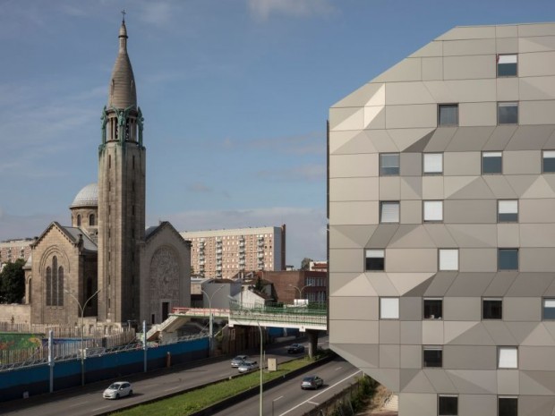 Réalisation de la Maison de l'Île-de-France à la Cité Internationale Universitaire de Paris imaginée par l'agence ANMA