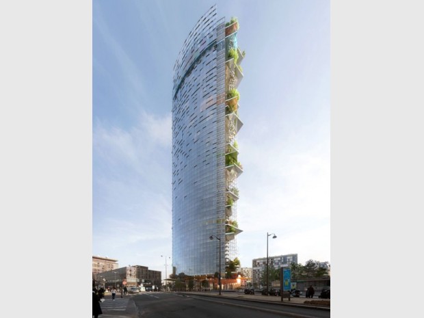 Projet de PLP Architecture à l'exposition au Pavillon de l'Arsenal : Métamorphose de la Tour Montparnasse-Consultation internationale