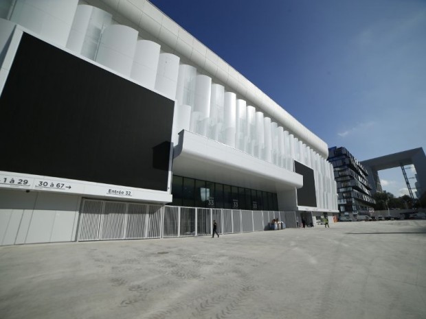 Inauguration de l'U Arena à Nanterre (Hauts-de-Seine) le 16 octobre 2017