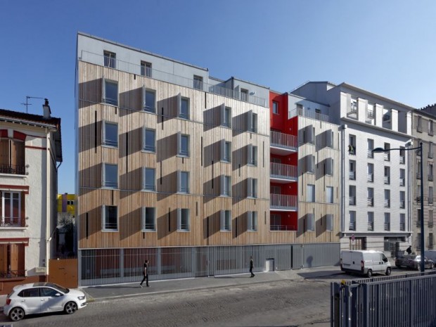 Réalisation en janvier 2017 de 20 logements à Pantin (Seine-Saint-Denis)