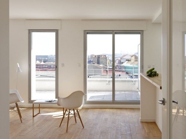 Réalisation en janvier 2017 de 20 logements à Pantin (Seine-Saint-Denis)