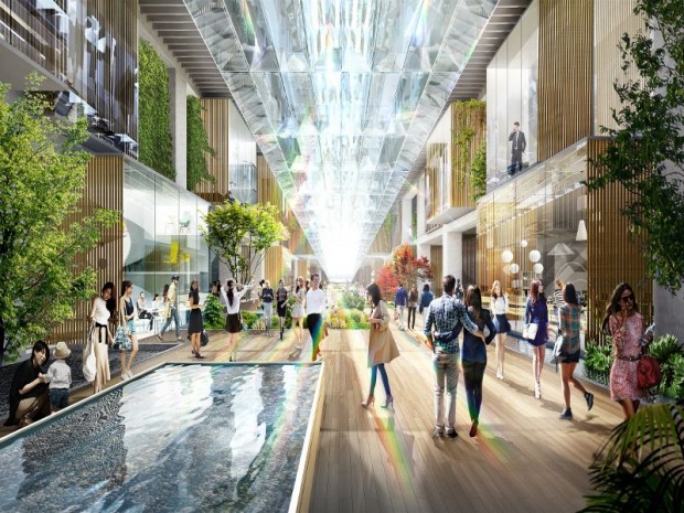 L'agence Dominique Perrault Architecture remporte le concours international pour la construction de Light Walk à Séoul (Corée du Sud), un pôle multimodal et centre commercial