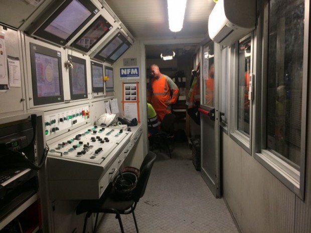 Découverte le 27 octobre 2017 du tunnel de reconnaissance de Saint-Martin-La-Porte (Savoie) de la nouvelle ligne ferroviaire Lyon-Turin