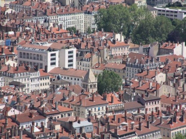 La maison des Chapelains, restaurée, une première phase du quartier de Fourvière