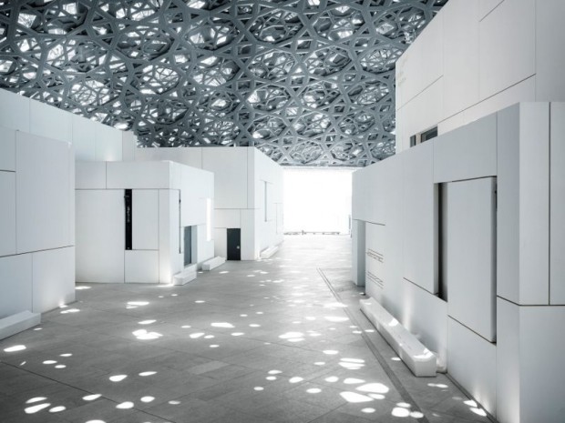 Inauguration le 8 novembre 2017 du musée du Louvre d'Abou Dhabi réalisé par l'architecte Jean Nouvel