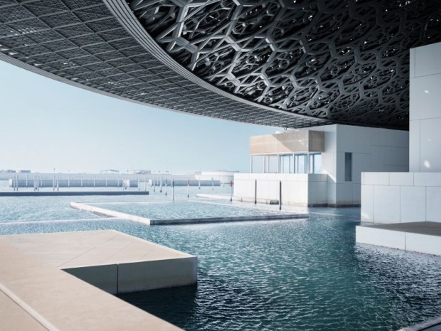 Inauguration le 8 novembre 2017 du musée du Louvre d'Abou Dhabi réalisé par l'architecte Jean Nouvel