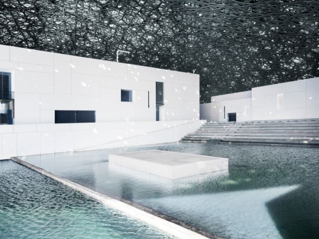 Inauguration le 8 novembre 2017 du musée du Louvre d'Abou Dhabi réalisé par l'architecte Jean Nouvel