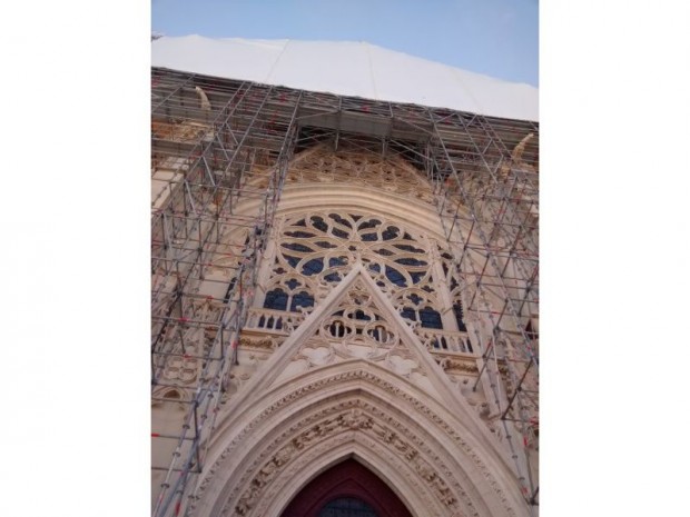 Restauration de la Sainte-Chapelle, Vincennes