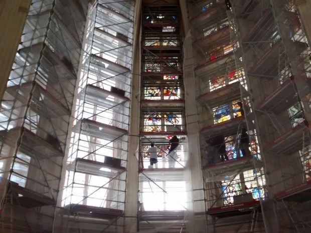 Restauration de la Sainte-Chapelle, Vincennes