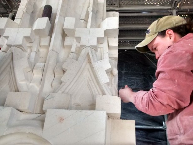 Restauration de la Sainte-Chapelle, Vincennes