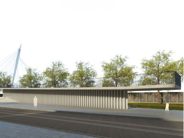 L'agence d'architectes Ney & Partners vient de remporter le projet de la future passerelle piétonne de Bourg-les-Valence (Drôme)).