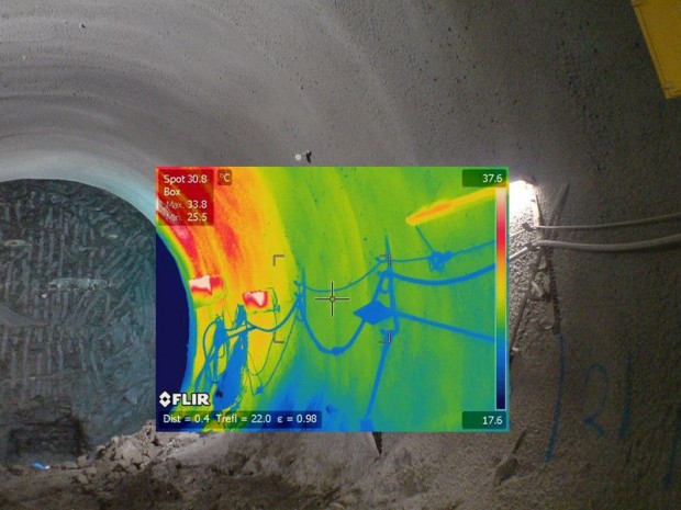 ITA Tunnelling Awards : innovation de l'année en matière de produit, contrôle de résistance par imagerie thermique (Royaume-Uni)