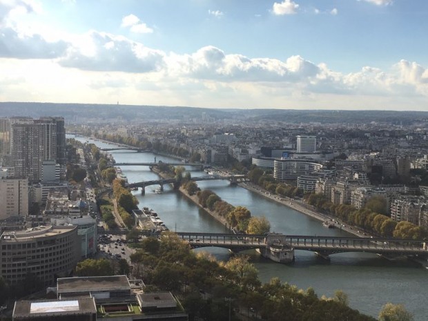 Paris Seine Pont Passerelle