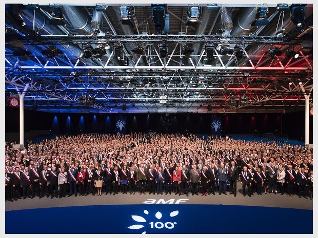 100ème Congrès des maires de France à la Porte de Versailles 