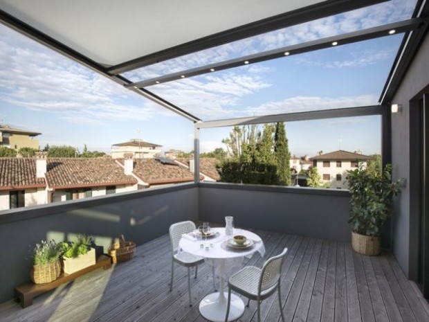 Une pergola Xtesa pour une villa contemporaine