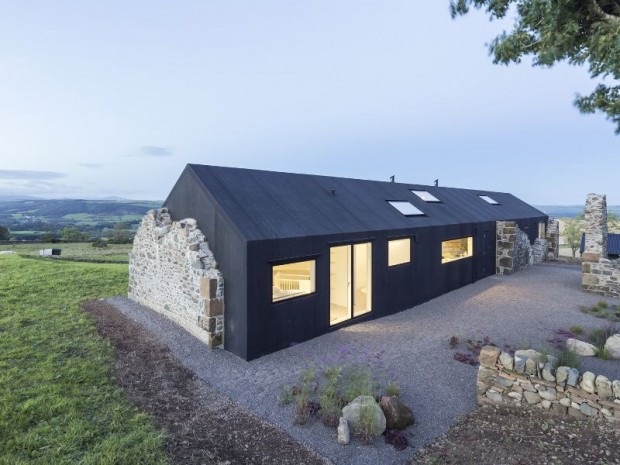 Nathanael Dorent Architecture - Ecosse - Dumfries - Maison individuelle (Ruins Studio) 