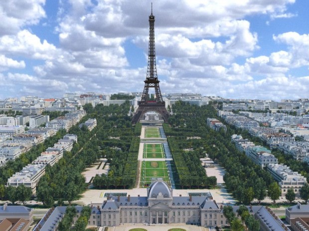 Maquette bim Grand site tour Eiffel