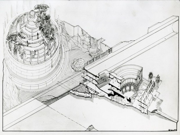 Roma Interrota (Rome, 1977). Recueil de dessins