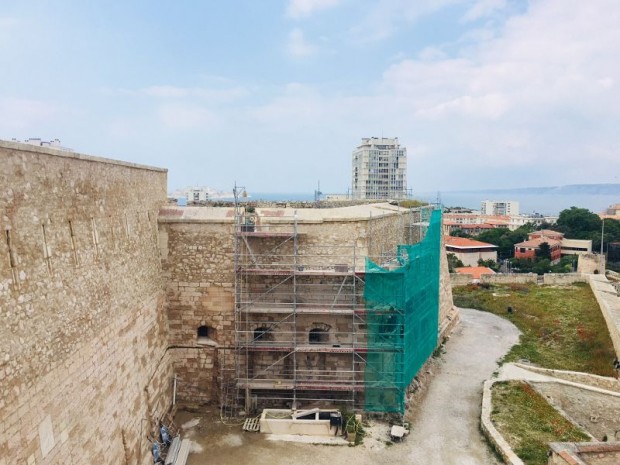 Restauration du fort Saint-Nicolas de Marseille