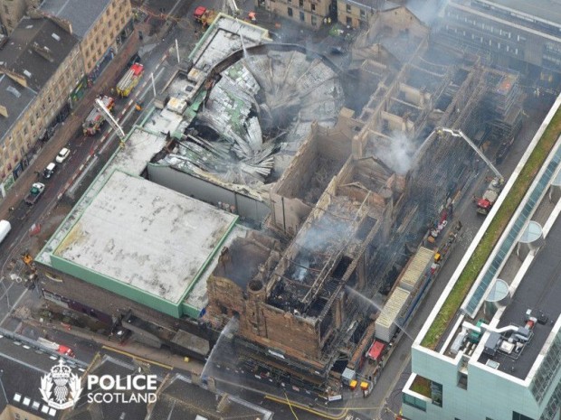 Incendie école d'art de Glasgow