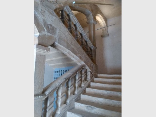 Escalier d'honneur musée Lodève