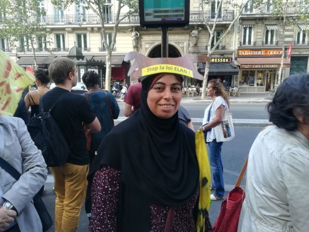 Manifestation contre la loi Elan, 17/07/2018