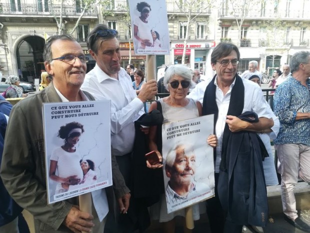 Manifestation contre la loi Elan, 17/07/2018