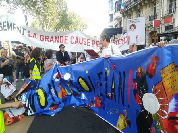 Manifestation contre la loi Elan, 17/07/2018