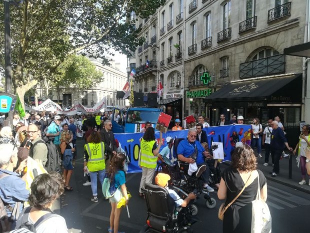 Manifestation contre la loi Elan, 17/07/2018