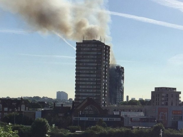 Incendie de la tour Grenfell, juin 2017