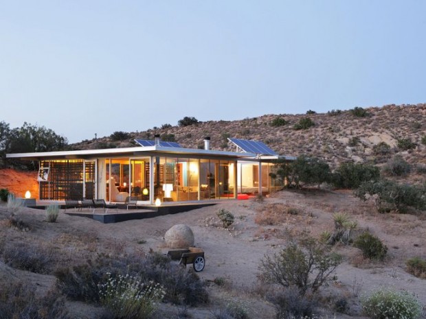 Off-grid itHouse par Taalman Koch - Pioneertown, C