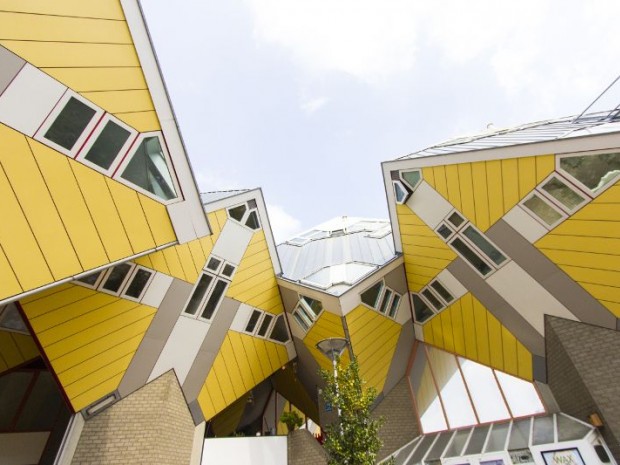 Maison Cube par Piet Blom - Rotterdam, Pays-Bas