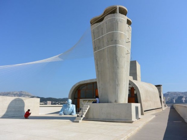 Duplex La cité Radieuse par Le Corbusier à Marseil