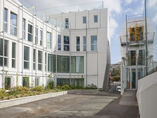 Collège Lucie Faure, crèche, Paris 20ème