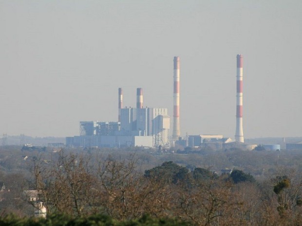 Centrale thermique EDF à Cordemais