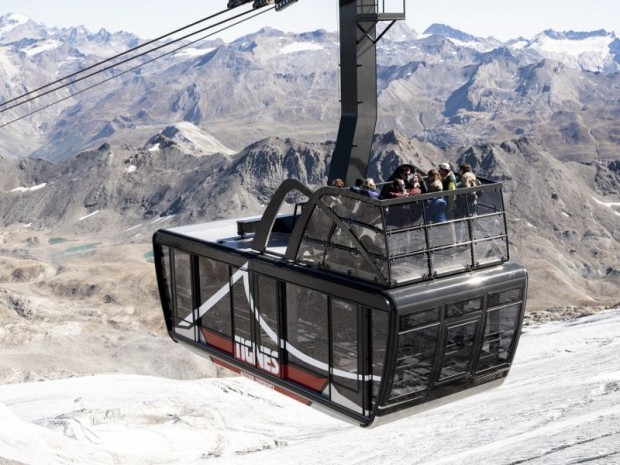 Téléphérique-terrasse Tignes STGM