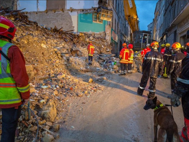 Effondrement Marseille - crédit MN-BMPM-AedoLoic