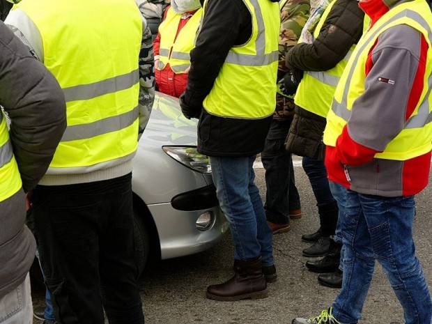 Manifestation du mouvement des gilets jaunes