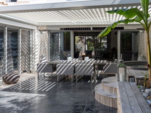 Cette pergola a été choisie les yeux fermés !