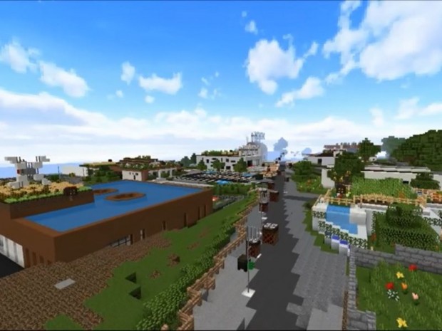 "Beychac et Caillau 2050" Minecraft