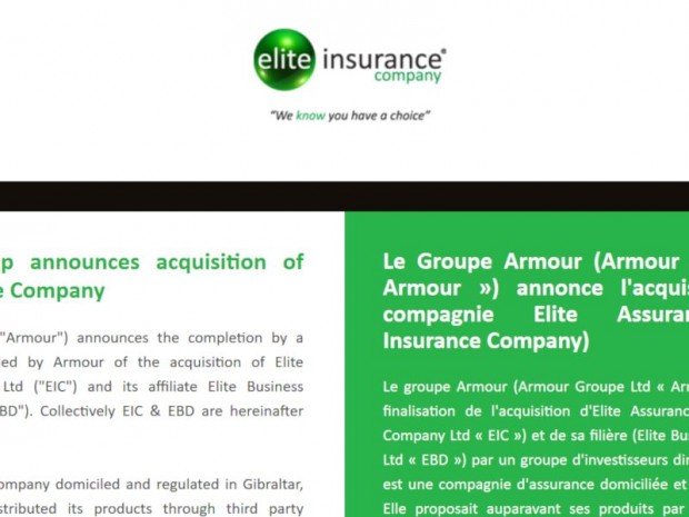 Site officiel d'Elite insurance