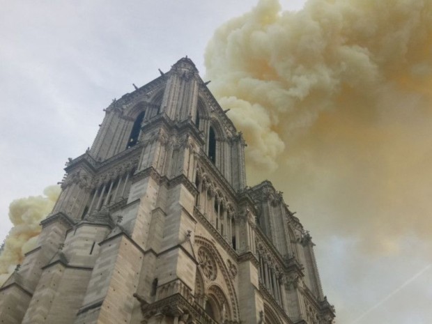 Notre-Dame ravagée par les flammes