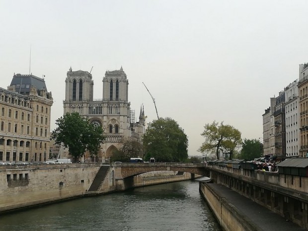 Notre-Dame de Paris en chantier, 23 avril 2019