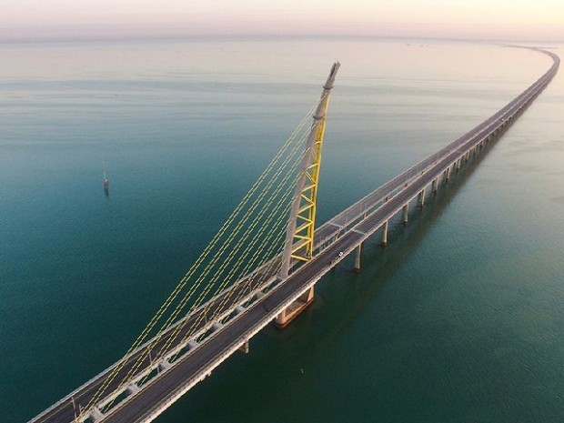 Pont maritime au Koweït