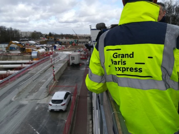 Chantier Grand Paris express