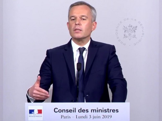 François de Rugy 030619, capture d'écran Elysée